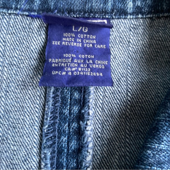 Vintage Jean Jacket 100 % Cotton - Picture 5 of 6